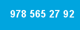 978 565 27 92